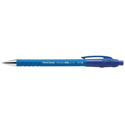 Gelschrijver papermate flexgrip m blauw Gelschrijver papermate flexgrip m blauw