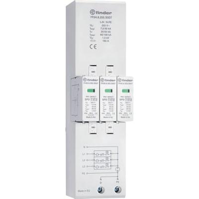 Finder 7P.04.8.255.S007 7P.04.8.255.S007 Overspanningsveilige afleider Overspanningsbeveiliging voor: 40mm-verzamelrail 20 kA Piece 1 stuk(s)
