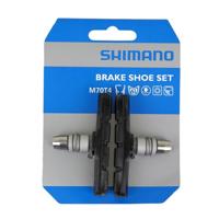 Shimano Remblokken m70t4 v-brake rubber zwart/zilver - thumbnail