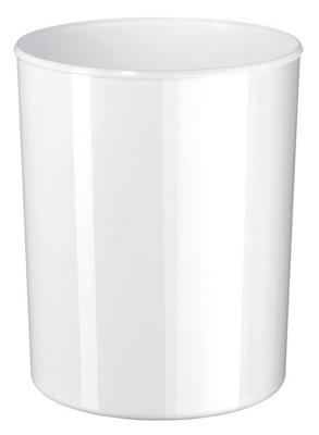 HAN i-LINE 18130-12 Prullenbak 13 l (Ø x h) 240 mm x 300 mm Styreen-methyl-methacrylaat Wit 1 stuk(s)
