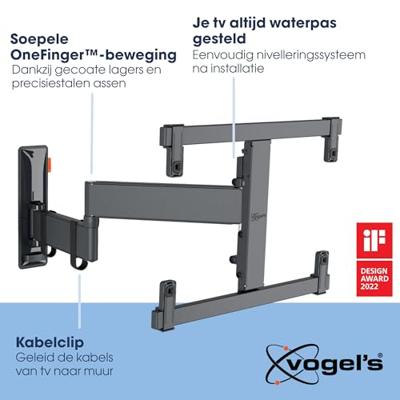 Vogels TVM 3465 Draaibare OLED tv-beugel TV beugel Zwart - thumbnail