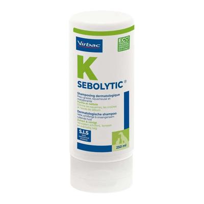 VIRBAC Sebolytic - shampoo voor honden en katten - 250 ml