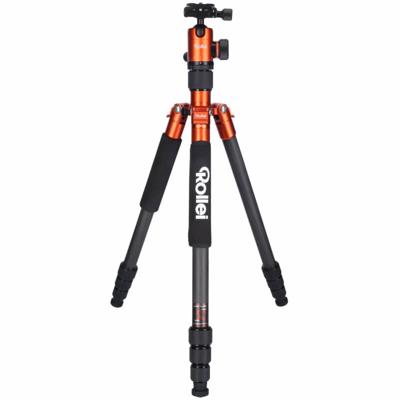 Rollei C5i carbon statief oranje