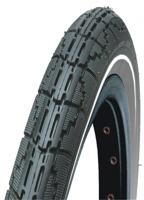 Bobike Buitenband dutch perfect 20 x 1.75" / 47-406 anti-lek - zwart met reflectie - thumbnail