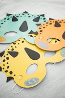 Maskers Dino Roars (6st) - thumbnail