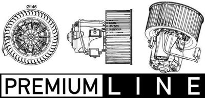 Kachelventilator AB 150 000P Mahle AB150000P