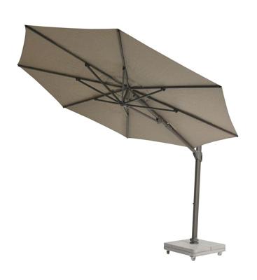 Zweefparasol Vince diameter 350 cm taupe Max&Luuk - Max luuk