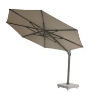 Zweefparasol Vince diameter 350 cm taupe Max&Luuk - Max luuk - thumbnail