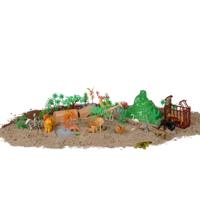 Eddy Toys Speelgoedset Dieren - 75 delig - thumbnail