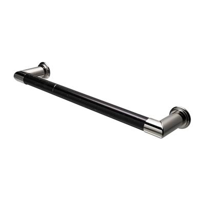 Elektrische Radiator Cascade 60x12 cm Nero Marquina Marble / Polished Nickel HD Heating