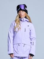 Poederbaas Ski-jas Dames Freeride 3L Hardshell Lila-XS - thumbnail