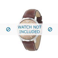 Horlogeband Armani AR0573 Leder Bruin 22mm - thumbnail