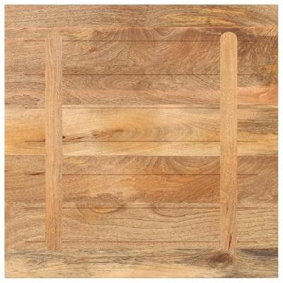 Tafelblad vierkant 90x90x3,8 cm massief mangohout