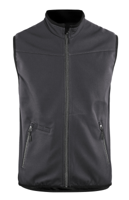 Blåkläder Softshell bodywarmer 38502516 | Medium Grijs/Zwart | Maat S - 7330509690406 - thumbnail