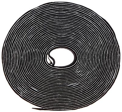 Delock Delock - Klettverschlussriemen für Kabelmanagement Klittenband Om vast te plakken (l x b) 10 m x 50 mm Zwart 1 stuk(s)