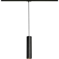 SLV Enola 143960 230V-railsysteem lamp 1-fasig GU10 50 W LED Zwart - thumbnail