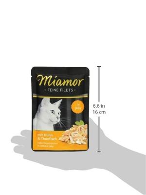 Miamor natvoer voor kat Kip met tonijn 100 g