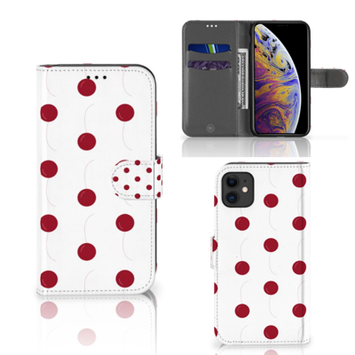 Apple iPhone 11 Book Cover Cherries Apple iPhone 11 Book Cover Cherries
