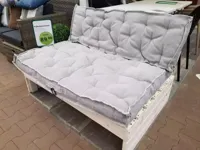 Palletkussen rib 80cm x 120cm donkergrijs - thumbnail