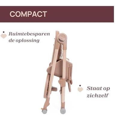 Kinderstoel Polly Armonia CHICCO terracotta