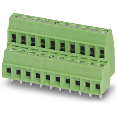 Phoenix Contact 1708136 Dubbel niveau klem 1.00 mm² Aantal polen 24 Groen 50 stuk(s) Phoenix Contact 1708136 Dubbel niveau klem 1.00 mm² Aantal polen 24 Groen 50 stuk(s)