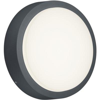 LED Tuinwandlamp Antraciet 8W - Moderne Buitenverlichting