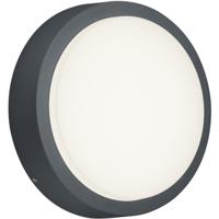 LED Tuinwandlamp Antraciet 8W - Moderne Buitenverlichting - thumbnail