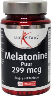Lucovitaal Melatonine Puur 299mcg Tabletten Lucovitaal Melatonine Puur 299mcg Tabletten