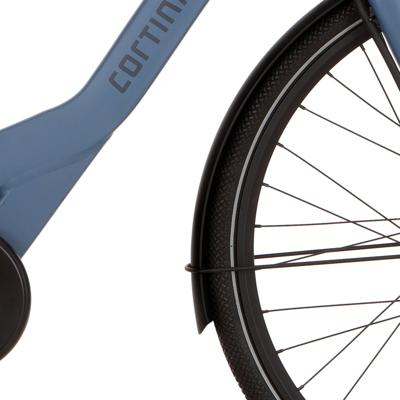 Cortina spatbordstang voor 28 e-common jet black matt