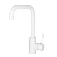 Best Design Keukenmengkraan White Uitloop Gebogen 31.7 cm 1-hendel Mat Wit - thumbnail