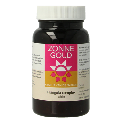 Zonnegoud Frangula complex 120 Tabletten