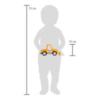 Houten wiellader met shovel - Werkvoertuig - thumbnail