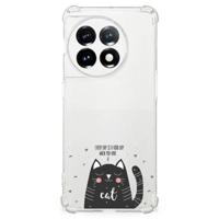 OnePlus 11 Stevig | Bumper Hoesje | Cat Good Day - thumbnail