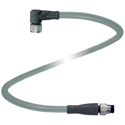 Pepperl+Fuchs 240815-0009 Sensor/actuator connector, geassembleerd Aantal polen (sensoren): 4, 4 3 m 1 stuk(s)