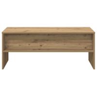 Tv-meubel 100x40x40 cm bewerkt hout artisanaal eikenkleurig - thumbnail
