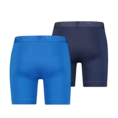 2-pack extra lange pijpjes boxershort heren - Microfiber heren ondergoed - Kruipt niet op - Tegen schurende benen - Sport ondergoed mannen