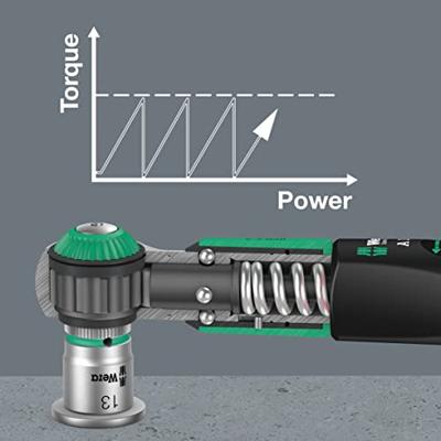 Wera Safe-Torque A 1 Imperial Set 1, 1/4" vierkant, 2-12 Nm, 10-delig - 05075831001 Wera Safe-Torque A 1 Imperial Set 1, 1/4" vierkant, 2-12 Nm, 10-delig - 05075831001