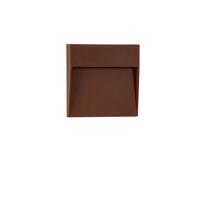 Lyora Vierkante wandlampFem roestbruin - 9136442 - thumbnail