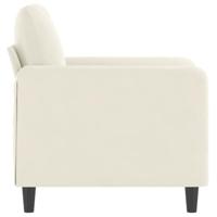 Fauteuil 60 cm fluweel crmekleurig - thumbnail