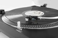 TechniSat TECHNIPLAYER LP 300 - professionele USB-DJ-platenspeler (met scratch-functie en digitaliseringsfunctie, toerental: 33/45 omw/min, kwartsgestuurde directe aandrijving) zwart - thumbnail