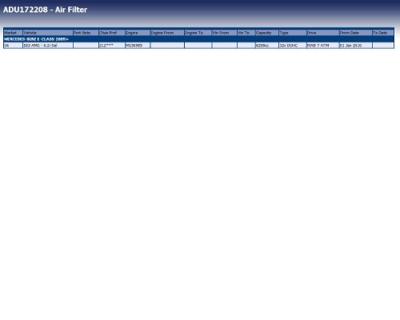 Luchtfilter ADU172208