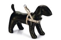 Beeztees Parinca Premium Comfort - Hondentuig - Nylon - Lichtgrijs - 42- 53 cm x 20 mm - thumbnail