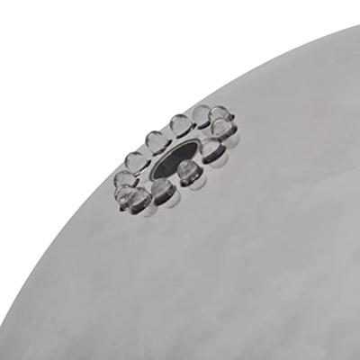 VidaXL Tuinfontein met led's 20 cm roestvrij staal VidaXL Tuinfontein met led's 20 cm roestvrij staal