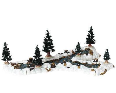 Kerstdorp landschap Mill stream fork 0 LEMAX - Lemax Kerstdorp landschap Mill stream fork 0 LEMAX - Lemax