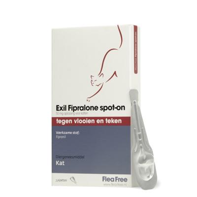 Flea Free Spot-On Kat 3 pipetten