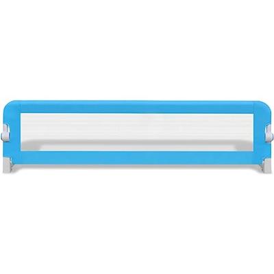 VidaXL Bedhekje peuter 150x42 cm blauw - thumbnail