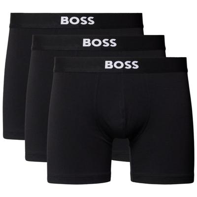 Boss ONE boxershorts 3-pack zwart
