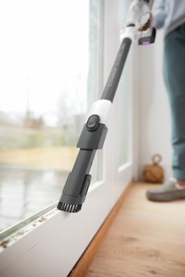 Shark IW1611EU steelstofzuiger & elektrische bezem Batterij/Accu Droog Zakloos 0,42 l 75 W Wit 2,5 Ah
