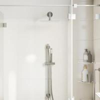 Regendouchekop 25x25 cm vierkant roestvrij staal 304 - thumbnail