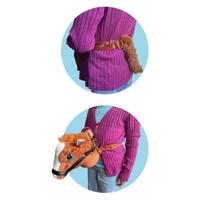 John Toy Paard met elastieken band - thumbnail